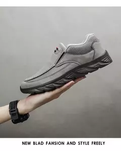 Zapatos informales de cuero para hombre, mocasines transpirables, zapatillas de deporte para hombre, calzado plano de cuero cómodo, zapatillas de deporte para hombre 2024 en internet