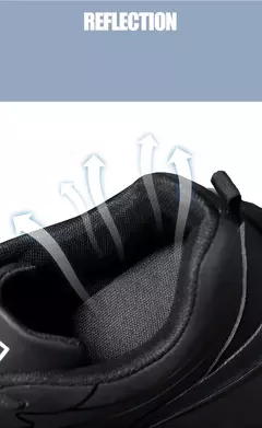 Imagen de Nuevos zapatos para correr para hombre, zapatillas cálidas de invierno para hombre, zapatos antideslizantes transpirables para caminar para hombre, zapatos informales suaves con cordones, ligeros