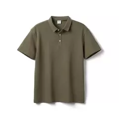 SIMWOOD 2025 novedad de verano Regular Fit 230gsm sensación fresca Sorona Piqué tela Polo camisas hombres camisetas casuales inteligentes Tops - Eleganzie