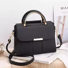 Bolso Cruzado de Cuero PU – Diseño Minimalista con Asa Elegante en internet