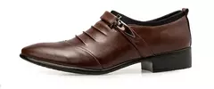 Zapatos Oxford elegantes y elegantes, zapatos de hombre de talla grande, zapatos de vestir para hombre, mocasines de vestir de cuero para hombre, zapatos sin cordones para hombre en internet