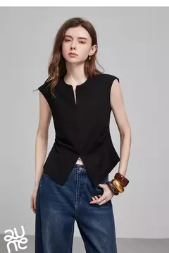 Imagen de TOYOUTH Camiseta de manga corta para mujer, camisetas nuevas de primavera 2025 8521004