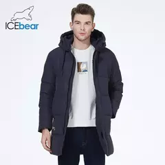 ICEbear-Chaqueta gruesa y cálida para hombre, abrigo de longitud media con capucha, de algodón, a la moda, MWD3061D, invierno, 2023 - buy online