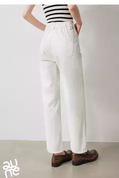 TOYOUTH-pantalones vaqueros para mujer, Vaqueros elásticos de cintura alta hasta el tobillo, bombachos, Otoño, 2024 - tienda en línea