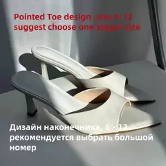 FEDONAS-Sandalias de tacón alto de piel auténtica para mujer, zapatos sexys de Punta abierta para fiesta, boda, Verano