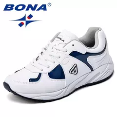 BONA, nuevo estilo Popular, zapatos para correr para mujer, zapatos atléticos femeninos con cordones sintéticos, zapatos para correr para mujer al aire libre - comprar en línea