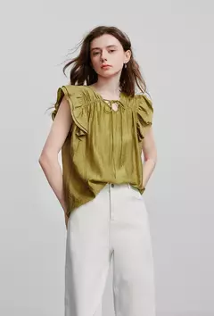 TOYOUTH Blusa Mujer Camisa 2025 Verano Nueva Camisa 8522002 - Eleganzie