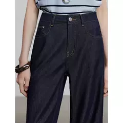 TOYOUTH Mujer Denim Jean 2025 Verano Nuevos pantalones largos 8528022