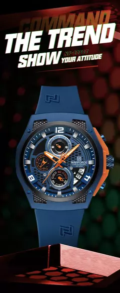 NAVIFORCE, reloj Original de lujo de alta calidad para hombre, correa de silicona, reloj de pulsera de cuarzo resistente al agua para hombre, reloj deportivo, reloj Masculino - buy online