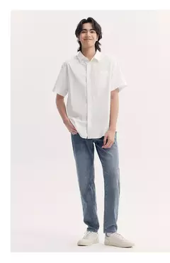 Image of Semir Jeans hombres 2025 nueva versión de verano pantalones ajustados clásicos de moda para ir al trabajo