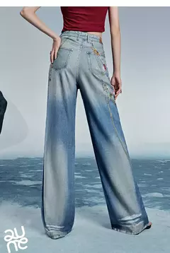 Imagen de TOYOUTH Mujer Denim Jean 2025 Primavera Nuevos pantalones largos 8518053