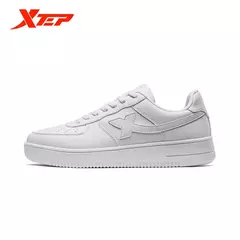Xtep-zapatos de Skateboarding para mujer, zapatillas antideslizantes para caminar, blancas y negras, duraderas, cómodas, para primavera, 881218319851 en internet