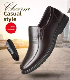 Zapatos de cuero genuino, mocasines para Hombre, zapatos de cuero informales de negocios, mocasines suaves clásicos, zapatos planos transpirables para Hombre - comprar en línea