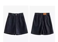 TOYOUTH-pantalones vaqueros de cintura alta para mujer, ropa de calle alta con bolsillo, rectos, novedad de verano, 2024 - Eleganzie