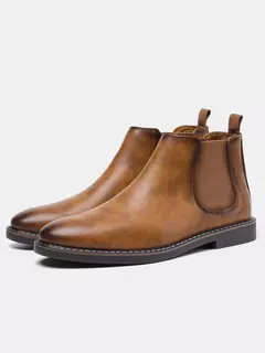 40 ~ 46 Botas Chelsea para hombre Botas de hombre de moda cómodas retro de marca