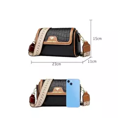 Bolso de hombro de cuero Pu de piedra para mujer, bolso para mamá, bolso cruzado a la moda para madre, bolso para axila, bolso cuadrado pequeño - comprar en línea