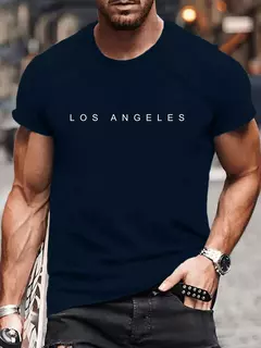 Camiseta estampada de manga corta con cuello redondo de verano para hombre, camiseta cómoda informal, ropa de moda para hombre, camisetas gráficas - comprar en línea