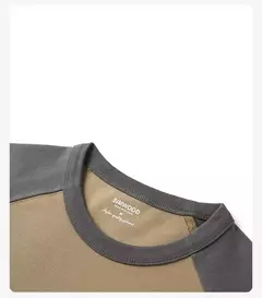 SIMWOOD 2025 novedad de verano 240gsm sensación fresca Sorona camisetas de tela hombres de gran tamaño manga raglán deportes atléticos gimnasio entrenamiento Tops - Eleganzie