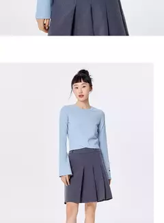 Semir-Camiseta de manga larga para mujer, camisa de fondo cómoda, ajustada, se puede usar fuera en internet