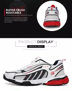 BONA-Zapatillas deportivas de vaca para hombre, calzado ligero y transpirable para correr al aire libre, nuevo diseño - online store