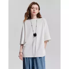 TOYOUTH Camiseta de manga corta para mujer, camisetas nuevas de primavera 2025 8521010 - Eleganzie