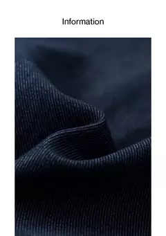TOYOUTH-Chaqueta vaquera falsa para mujer, traje de talla grande con cuello de solapa, manga larga, color azul marino, otoño 2024 - Eleganzie