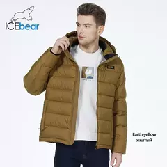 ICEbear-Chaqueta corta acolchada para hombre, abrigo informal a prueba de viento para exteriores, MWD3013I, novedad de invierno, 2023 - buy online