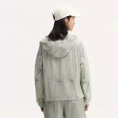 Semir-Chaqueta de malla con capucha para mujer, ropa holgada con textura refrescante, protector solar, 2024 - comprar en línea