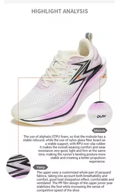 Zapatillas de correr para hombre Flame 3,0 ET de 361 grados, zapatillas de carreras para maratón, estables, transpirables, cómodas, para correr 672512226 F F F - buy online