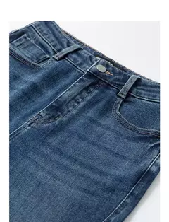 TOYOUTH-pantalones vaqueros de mezclilla para mujer, Vaqueros largos de cintura alta con forma de pera lavada a la piedra, novedad de otoño, 2024 - comprar en línea