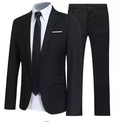 Trajes de hombre para negocios, boda, Blazers elegantes, 2 piezas, 3 conjuntos, Ternos formales completos, ropa de matrimonio, pantalones, chaquetas, disfraz de lujo en internet