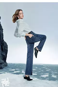 TOYOUTH Jeans de mezclilla para mujer 2025 Primavera Verano Slim Fit alta elasticidad mujeres pantalones largos de cintura baja