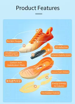 Image of ¡Novedad de ONEMIX! Zapatillas de correr para hombre, zapatillas deportivas antideslizantes para mujer