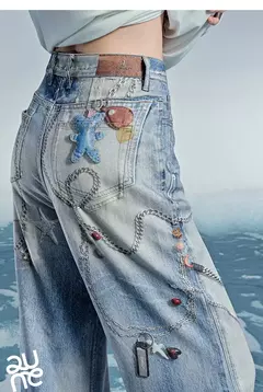 TOYOUTH Mujer Denim Jean 2025 Primavera Nuevos pantalones largos 8518053 en internet