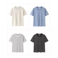 Semir-Camiseta de manga corta para hombre, Top clásico a rayas, camiseta ajustada, novedad de verano 2024 on internet