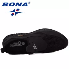 Imagen de BONA-zapatos Krasovki de malla transpirable para hombre, zapatillas informales superligeras, Tenis masculinos, novedad