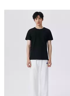 Semir-Camiseta de manga corta de algodón para hombre, ropa informal a la moda, ropa básica diaria, Top de pijama - buy online