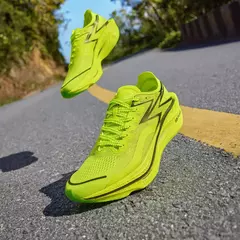 361 grados NEW Flame 3,0 hombres zapatillas para correr maratón placa de carbono carreras transpirable amortiguación antideslizante zapatillas de deporte hombre 672412207 - online store