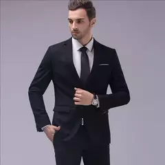 Trajes para hombres elegantes, Blazers de 3 piezas, 2 conjuntos, chaquetas de boda, chaleco, pantalones, moda de lujo, traje completo clásico, traje Formal 2025 - Eleganzie