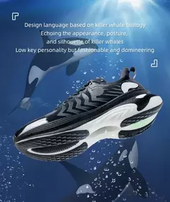 ONEMIX 2025 nuevas zapatillas Orca, nuevas zapatillas para correr para hombre con absorción de golpes, zapatillas ligeras transpirables antideslizantes para mujer, zapatillas de deporte para exteriores - Eleganzie