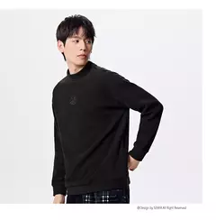 Semir-ropa interior de Cuello medio alto para hombre, cómoda, Extra suelta, forro Polar, capa Base cálida, a la moda on internet