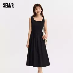 Imagen de Semir-vestido Midi con textura de retales para mujer, prenda elegante y ajustada, novedad de verano, 2024