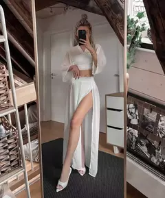 FEDONAS-Sandalias de tacón alto de piel auténtica para mujer, zapatos sexys de Punta abierta para fiesta, boda, Verano - online store