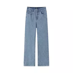 Semir Jeans Mujer High Street pantalones largos 2024 primavera nuevos pantalones de pierna ancha - comprar en línea