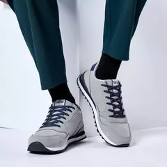 Nuevas de cuero, zapatos para correr para hombre, zapatillas Unisex cálidas de invierno, zapatos ligeros para caminar para mujer, zapatos deportivos de plantilla suave con cordones 37-47 - online store