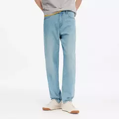 Semir Jeans hombres Retro desgastado lavado sensación fresca pantalones cónicos 2025 nuevos pantalones largos de verano clásico versátil para ropa Casual on internet