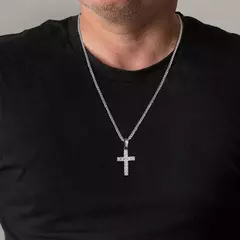 Vnox Collares con colgante de cruz de fe para hombres y mujeres, cruz decorativa para espejo trasero de coche, Collar de collares cristianos de oración - comprar en línea