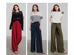 TOYOUTH Pantalones casuales para mujer 2025, novedad de verano, pantalones largos 8527002 - Eleganzie