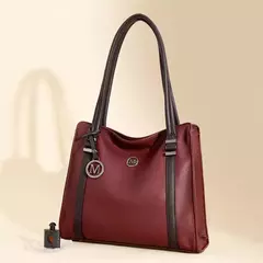 Bolsos de lujo de cuero suave para mujer, bolsos de hombro de diseñador, bolsos con asa superior de gran capacidad, bolso de compras, bolso principal en internet