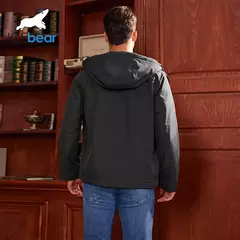 ICEbear 2024 Chaqueta de hombre Chaqueta corta de primavera Chaqueta deportiva fina con capucha para hombre MWC4105I - buy online